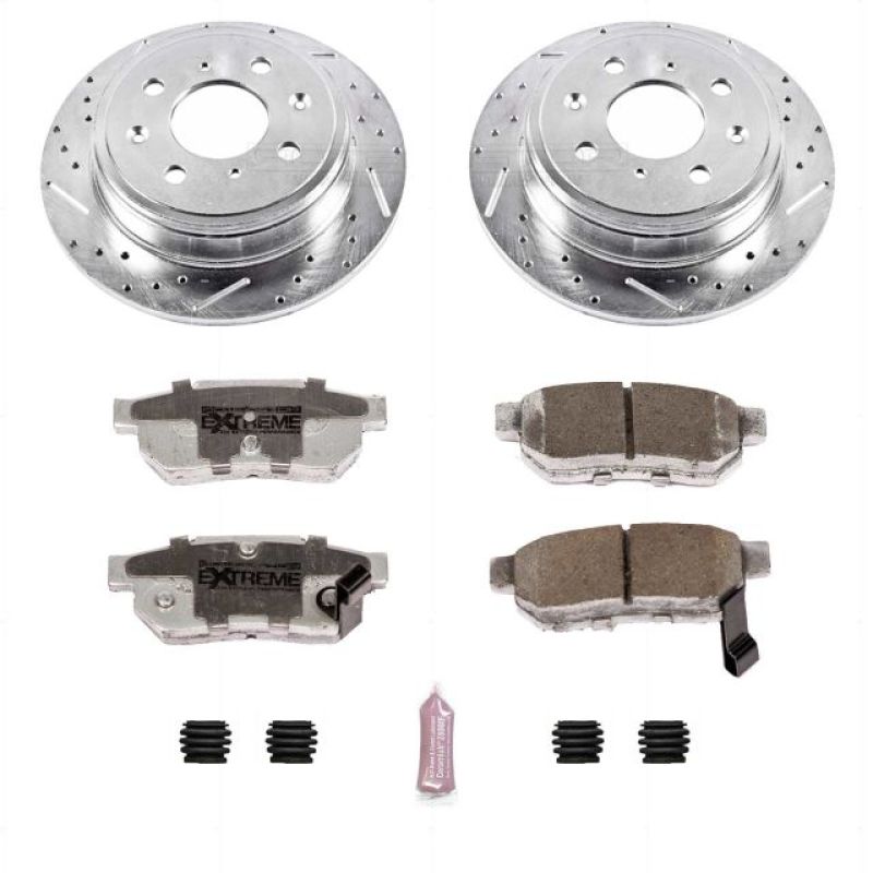 Power Stop 90-01 Acura Integra Kit Frenos Z26 SPORT - TRASERO