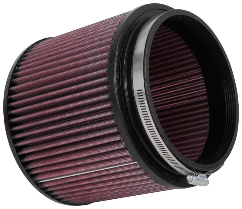 RU-3060 K&N Universal Rubber Filter 6in FLange ID / 7.5in OD / 6in Height / Round Straight