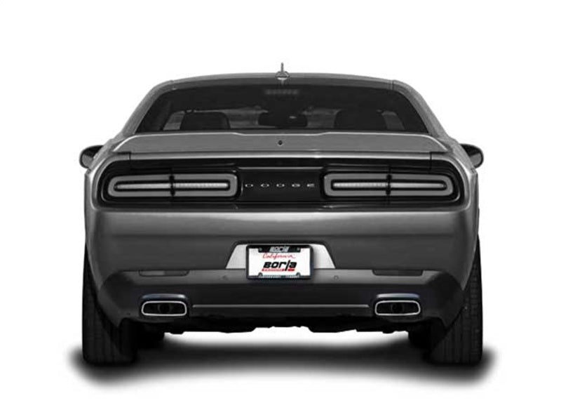 140650 Borla 2015 Dodge Challenger 3.6L V6 ATAK Catback Exhaust No Tips Factory Valance
