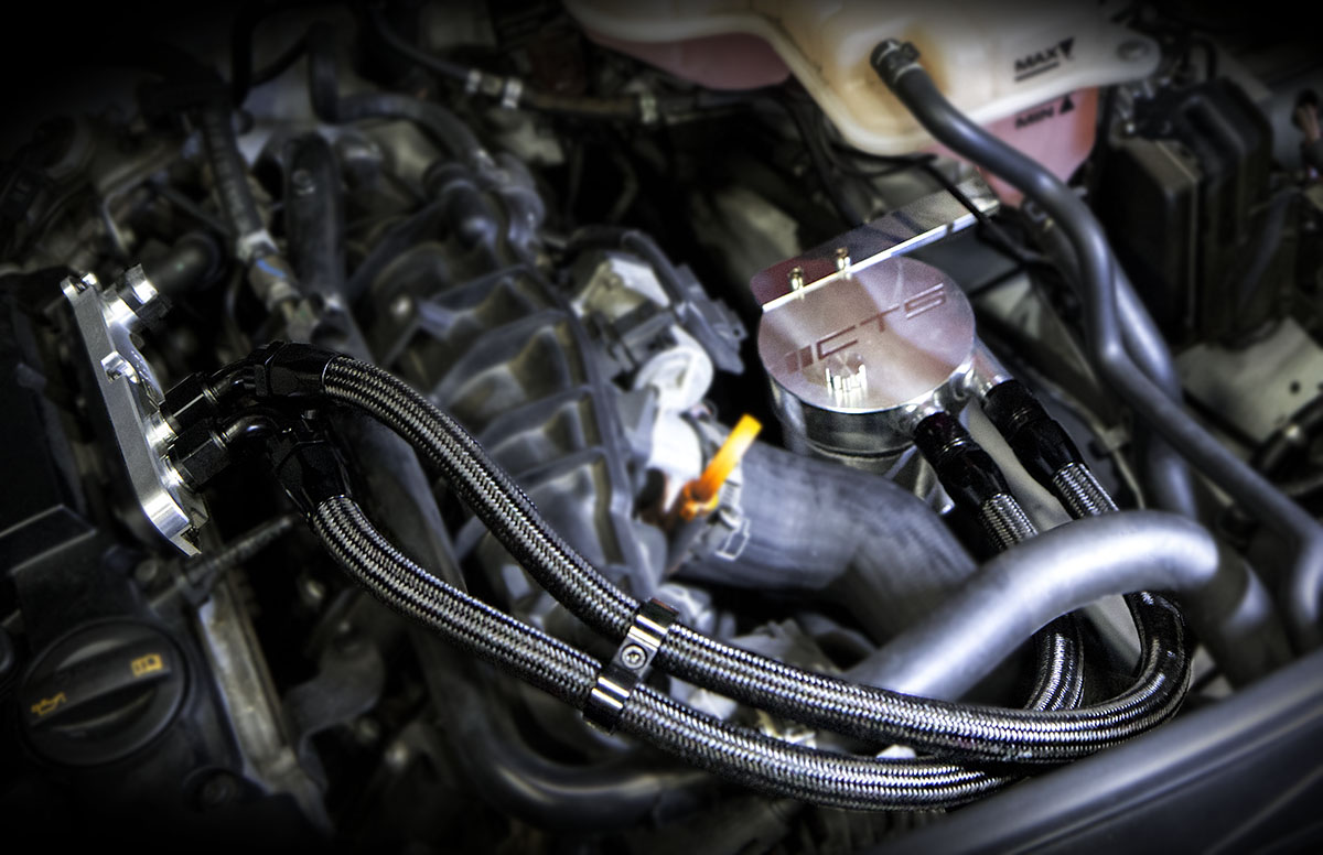 CTS Turbo B7 A4 2.0T Catch Can Kit CTS Turbo CC-B7-FSI