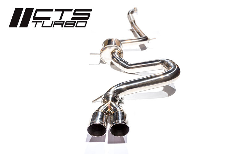 CTS Turbo VW MK5 GTI 3" Turbo-back Exhaust High-Flow Cat CTS Turbo EXH-TB-0001-CAT