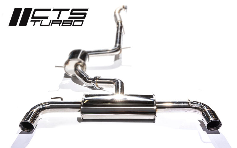 CTS Turbo VW MK6 GTI 3" Turbo Back Exhaust High-Flow Cat CTS Turbo EXH-TB-0002-CAT