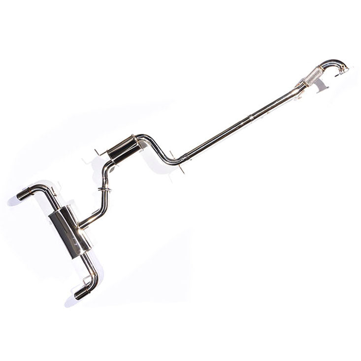 CTS Turbo VW MK6 GTI 3" Turbo Back Exhaust High-Flow Cat CTS Turbo EXH-TB-0002-CAT