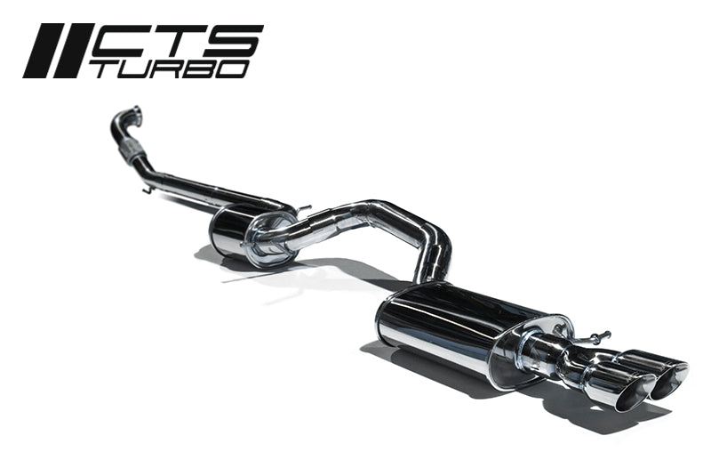 CTS Turbo VW MK6 Jetta Gen3 1.8T/2.0T 3" Turbo-back Exhaust High-Flow Cat CTS Turbo EXH-TB-0006-3-CAT