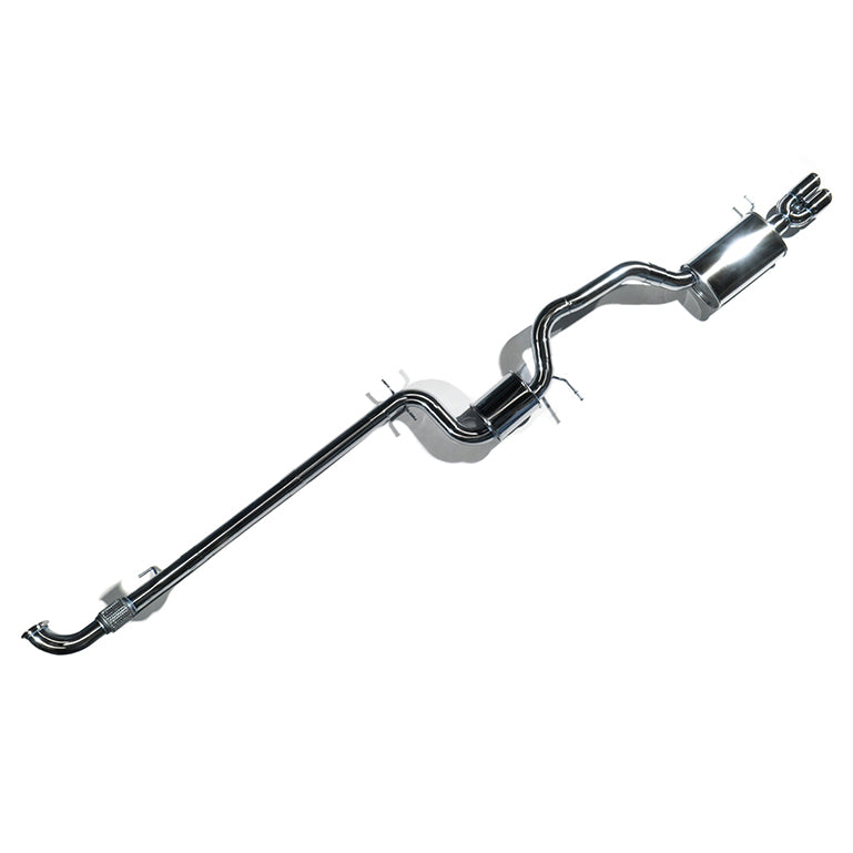 CTS Turbo VW MK6 Jetta Gen3 1.8T/2.0T 3" Turbo-back Exhaust High-Flow Cat CTS Turbo EXH-TB-0006-3-CAT