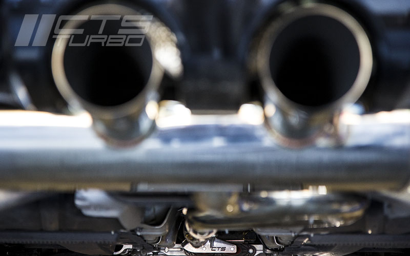 CTS Turbo VW MK6 Golf R 3" Turbo Back Exhaust High-Flow Cat CTS Turbo EXH-TB-0010-CAT