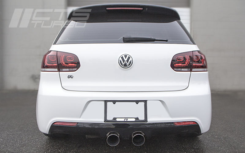 CTS Turbo VW MK6 Golf R 3" Turbo Back Exhaust High-Flow Cat CTS Turbo EXH-TB-0010-CAT