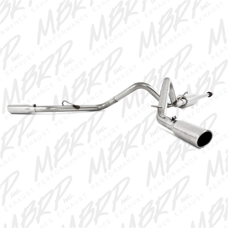 S5328409 MBRP 05-13 Toyota Tacoma 4.0L EC/CC Dual Split Side T409 Cat Back Exhaust