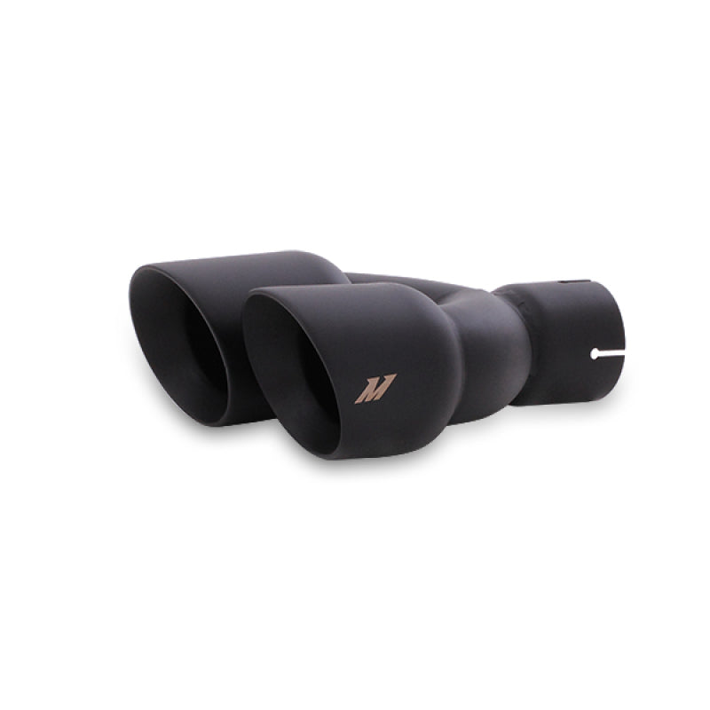 MMEXH-FIST-14RBK Mishimoto 14-16 Ford Fiesta ST 1.6L 2.5in Stainless Steel Resonated Cat-Back Exhaust w/ Black Tips