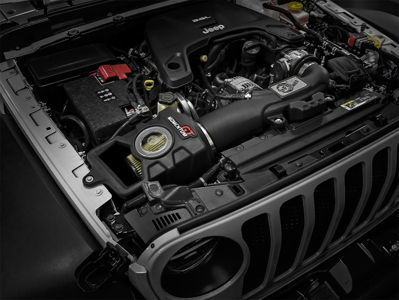52-76217 aFe Momentum GT Pro GUARD 7 Cold Air Intake Performance Combo 2018+ Jeep Wrangler (JL) V6 3.6L