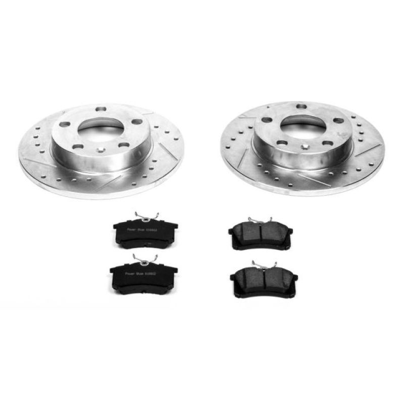 Power Stop 02-06 Audi A4 Kit Frenos Z23 EVO - TRASERO