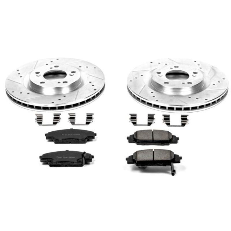 Power Stop 00-09 Honda S2000 Kit Frenos Z23 EVO - DELANTERO