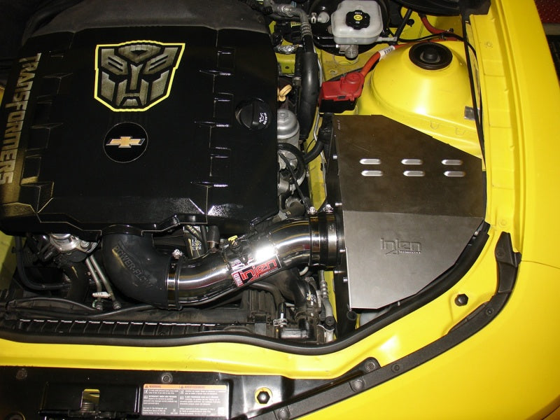 PF7011WB Injen 10 Camaro 3.6L V6 Wrinkle Black Power-Flow Short Ram Air Intake System