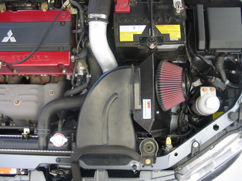 69-6543TP K&N 03-04 Evo 8 ONLY Polished Typhoon Short Ram Intake