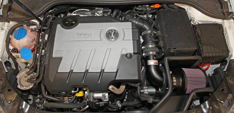 69-9509TTK K&N 13-14 Volkwagen Jetta TDI 2.0L Typhoon Short Ram Intake