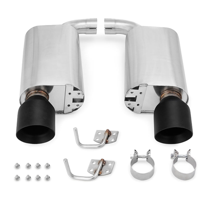 MMEXH-MUS8-15ASBK Mishimoto 2015+ Ford Mustang GT Street Axleback Exhaust w/ BlackTips