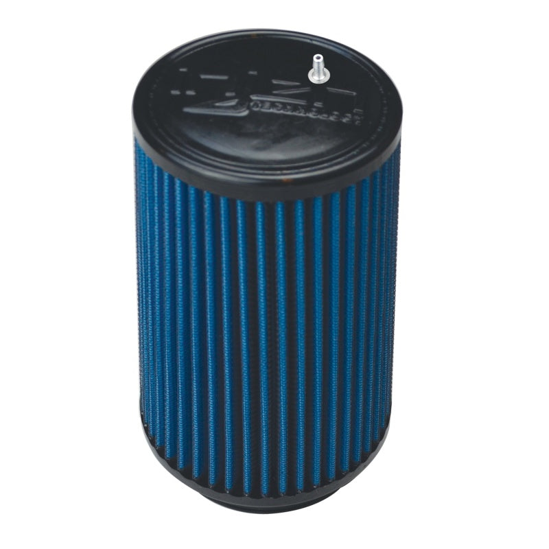 X-1098-BB Injen NanoWeb Dry Air Filter 3.25in Filter Neck 4.75in Base/ 6.90in tall/4.00in Top-45 Pleats