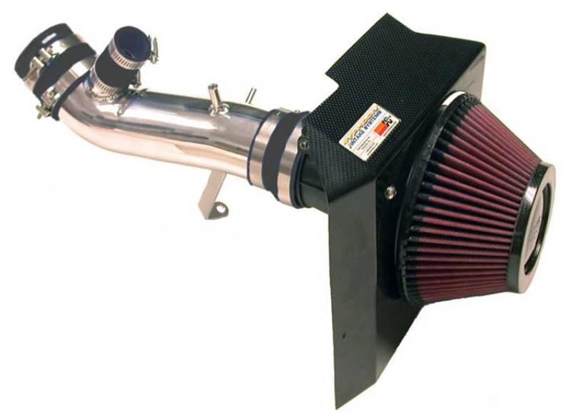69-6543TP K&N 03-04 Evo 8 ONLY Polished Typhoon Short Ram Intake