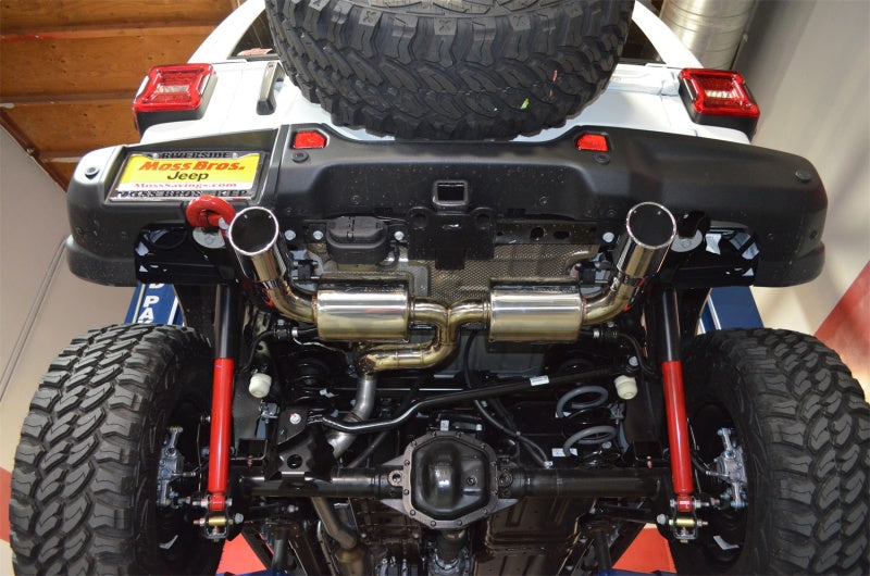 SES5005P Injen 18-20 Jeep Wrangler JL L4-2.0L Turbo / V6-3.6L SS Axle-back Exhaust - Polished