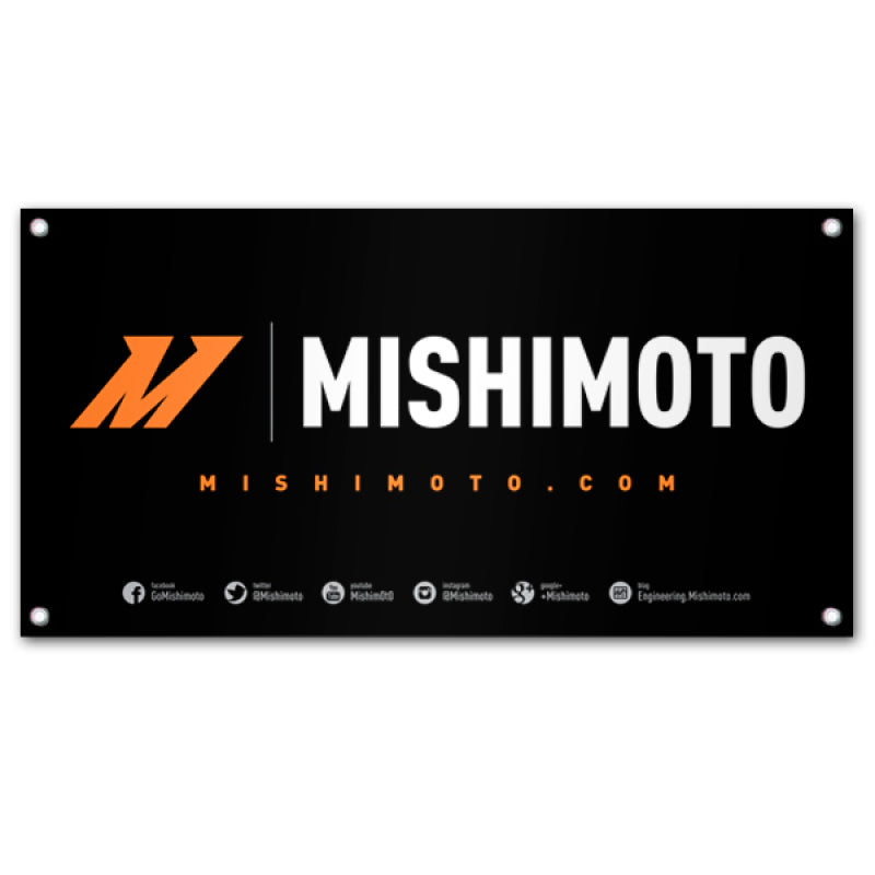 MMPROMO-BANNER-15LG Mishimoto Promotional Large Vinyl Banner 45x87.5 inches