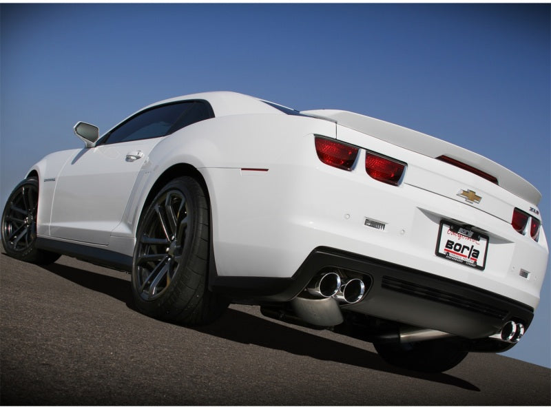 140495 Borla 12-14 Chevrolet Camaro ZL1 Coupe 6.2L 8cyl AT/MT 6spd RWD Aggressive ATAK Catback Exhaust