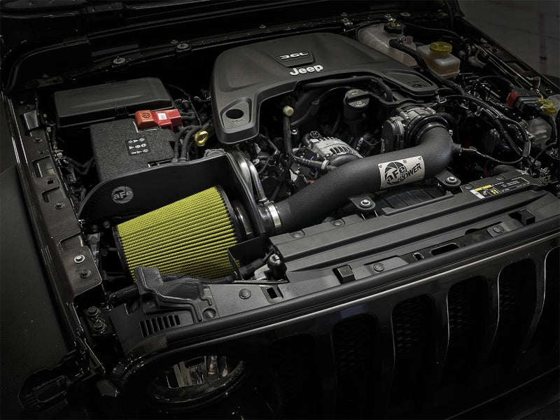 52-13002-B aFe Magnum FORCE Stage-2XP PG7 Cold Air Intake Performance Combo 2018+ Jeep Wrangler (JL) V6 3.6L