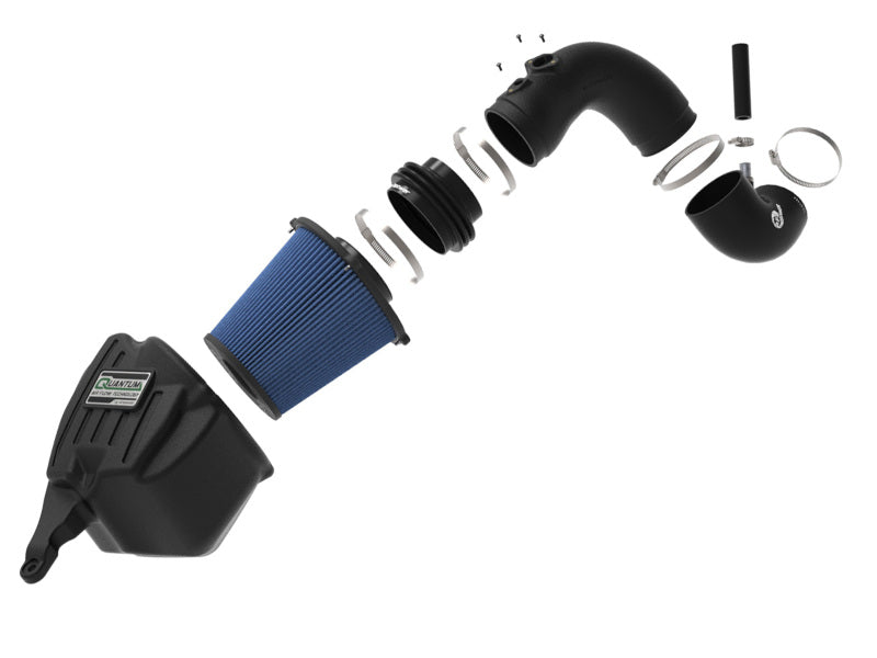 53-10015R aFe Quantum Cold Air Intake System w/ Pro 5R Media 10-12 Dodge Ram Diesel Trucks L6-6.7L (td)