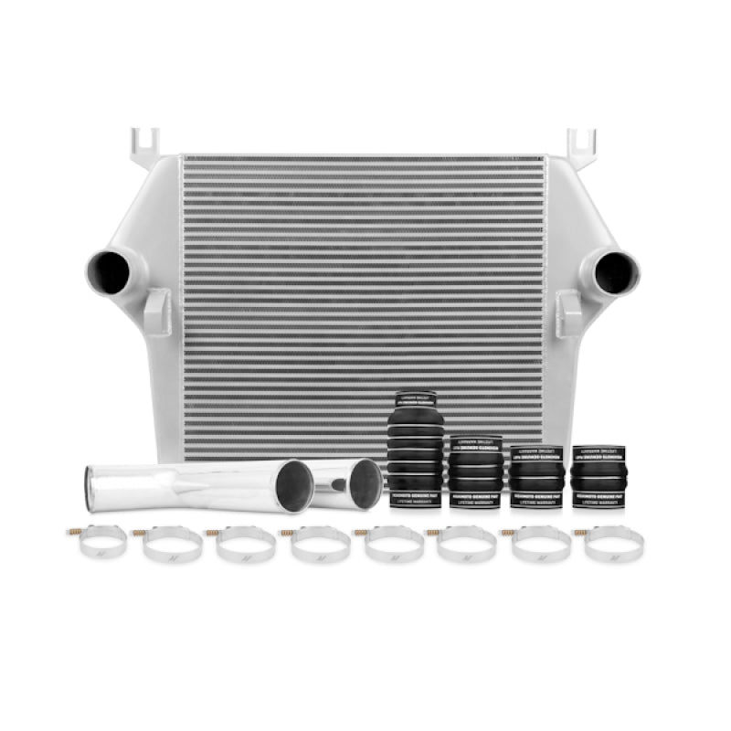 MMINT-RAM-07KSL Mishimoto 07.5-09 Dodge 6.7L Cummins Intercooler Kit w/ Pipes (Silver)