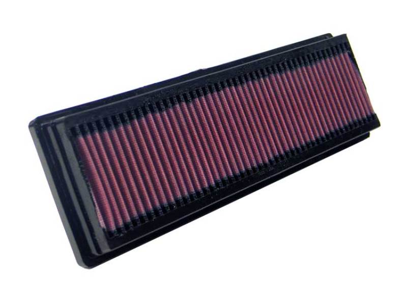 33-2844 K&N  Panel Filter for Peugeot / Citroen 13in O/S Length x 4in O/S Width x 1.125in Height