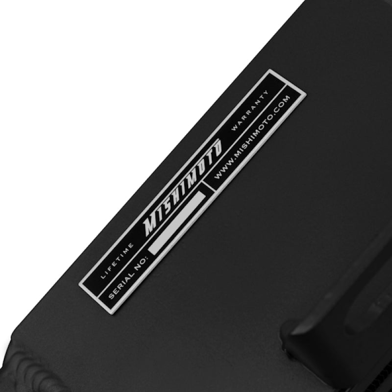 MMTMIC-WRX-01BKBL Mishimoto Subaru 02-07 WRX/04-07 STi Top-Mount Intercooler Kit - Powder Coated Black & Blue Hoses