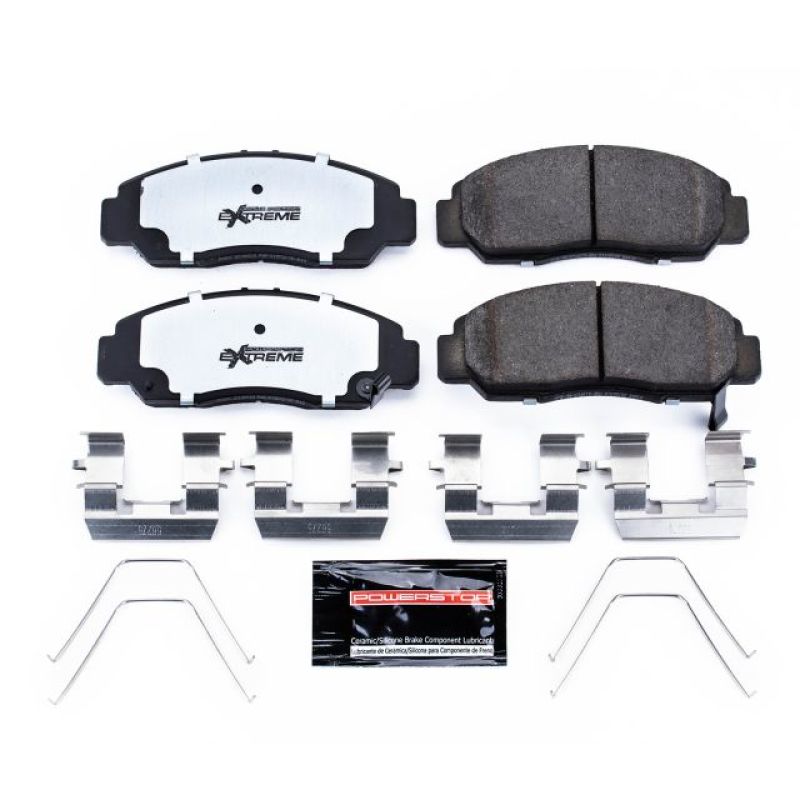 Power Stop 06-15 Honda Civic Front Z26 Extreme Street Brake Pads w/Hardware