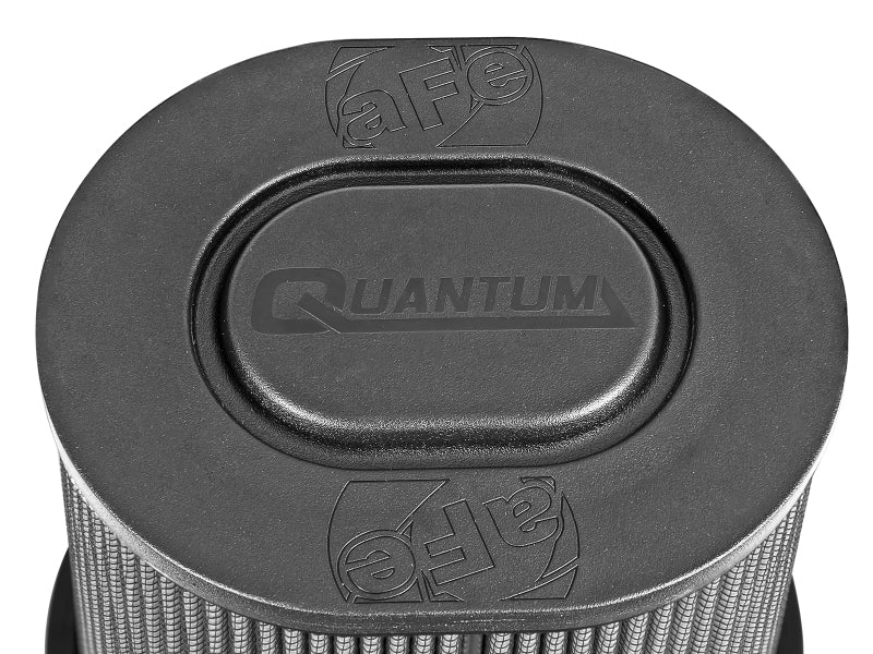 21-90098 aFe Quantum Pro DRY S Air Filter Flat Top - 5in Flange x 9in Height