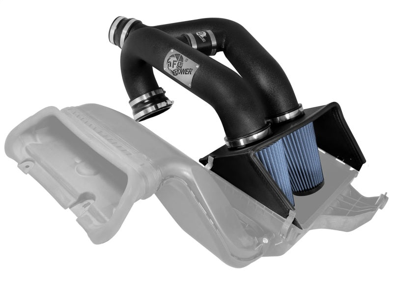 54-12642-1B aFe MagnumFORCE Pro 5R Stage-2 XP Intake System 16 Ford F-150 EcoBoost V6-2.7L/3.5L (tt) (Blk)
