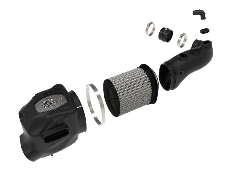 51-73004-E aFe Diesel Elite Intakes Momentum HD Ford Diesel Trucks 08-10 V8-6.4L (td)