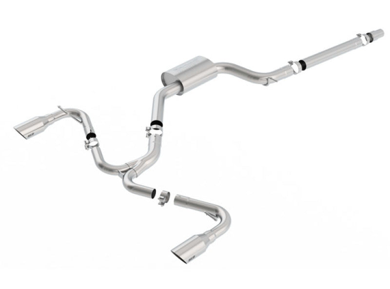 140750SB Borla 15-17 Volkswagen GTI (MK7) 2.0T AT/MT SS S-Type Catback Exhaust w/Stainless Brushed Tips