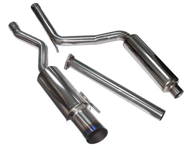 SES1578TT Injen 06-09 Civic Si Coupe Only 60mm Cat-back Exhaust w/ Titanium Tip