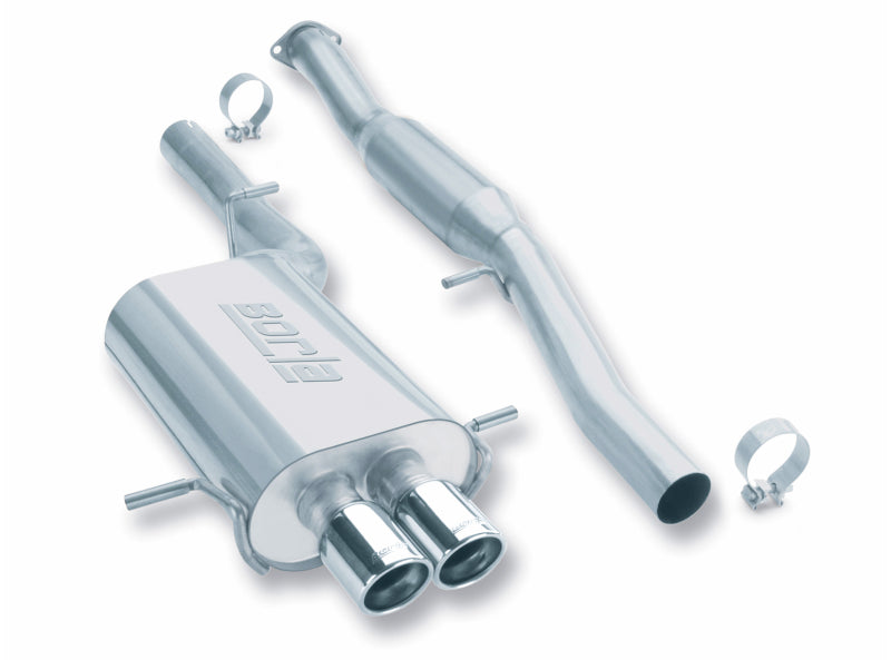 140053 Borla 02-07 WRX Twin Tip Hush Catback Exhaust