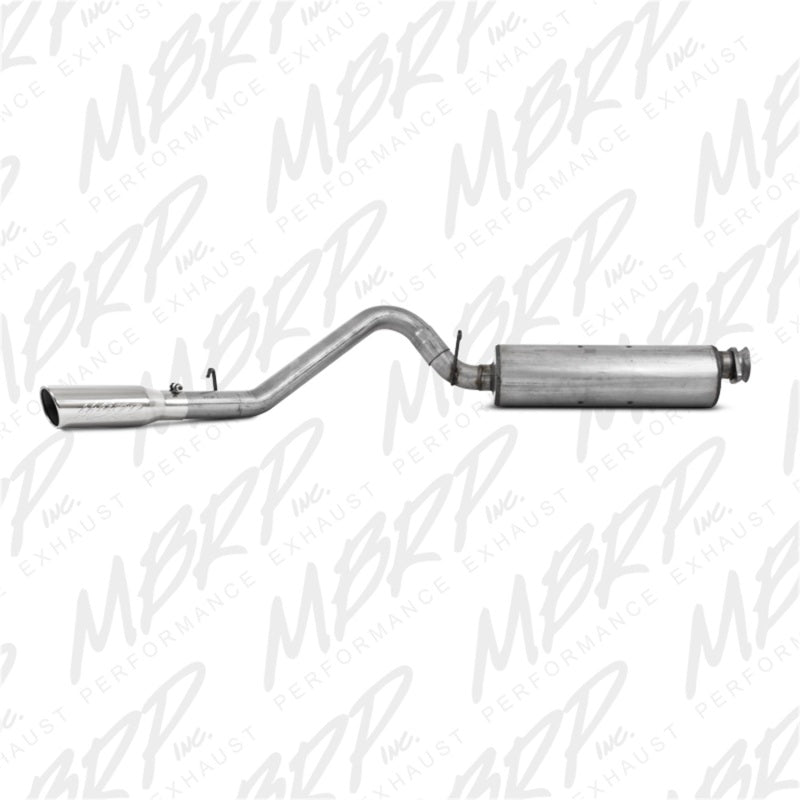 S5500AL MBRP 2000-2006 Jeep Wrangler (JK) Inline-4 2.5L Inline-6 4.0L Cat Back Single Side