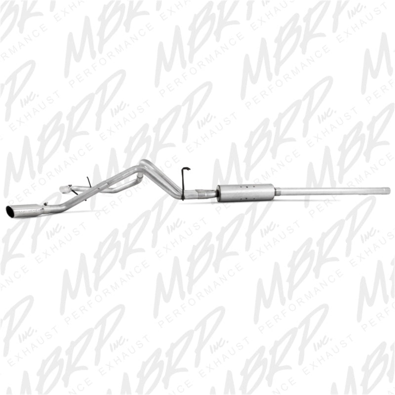 S5128AL MBRP 2006-2008 Dodge Ram Hemi 1500 5.7L SC/CC-SB Cat Back Dual Split Side