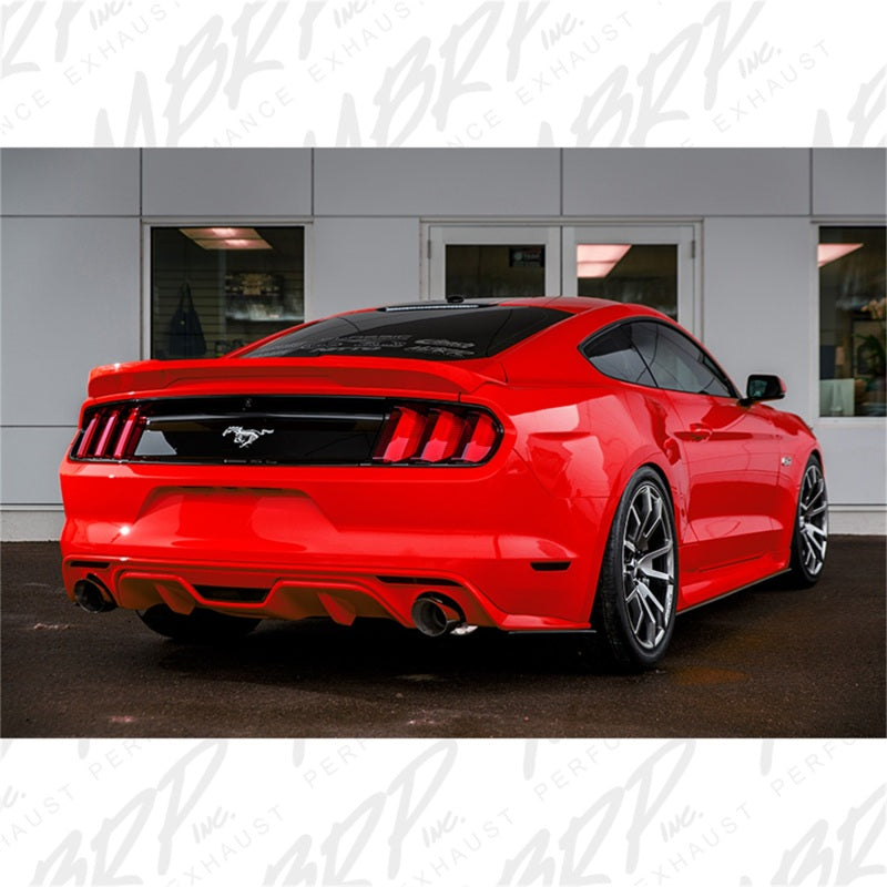 S7275409 MBRP 15-18 Ford Mustang EcoBoost 2.3L T409 3in Cat Back Dual Split Rear Exit (Race Version)
