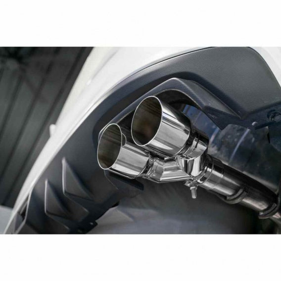 S4801304 MBRP 15-19 Subaru WRX 2.0L/STI 2.5L 2.5in Dual Split Rear Exit w/ 3.5" Tips - T304