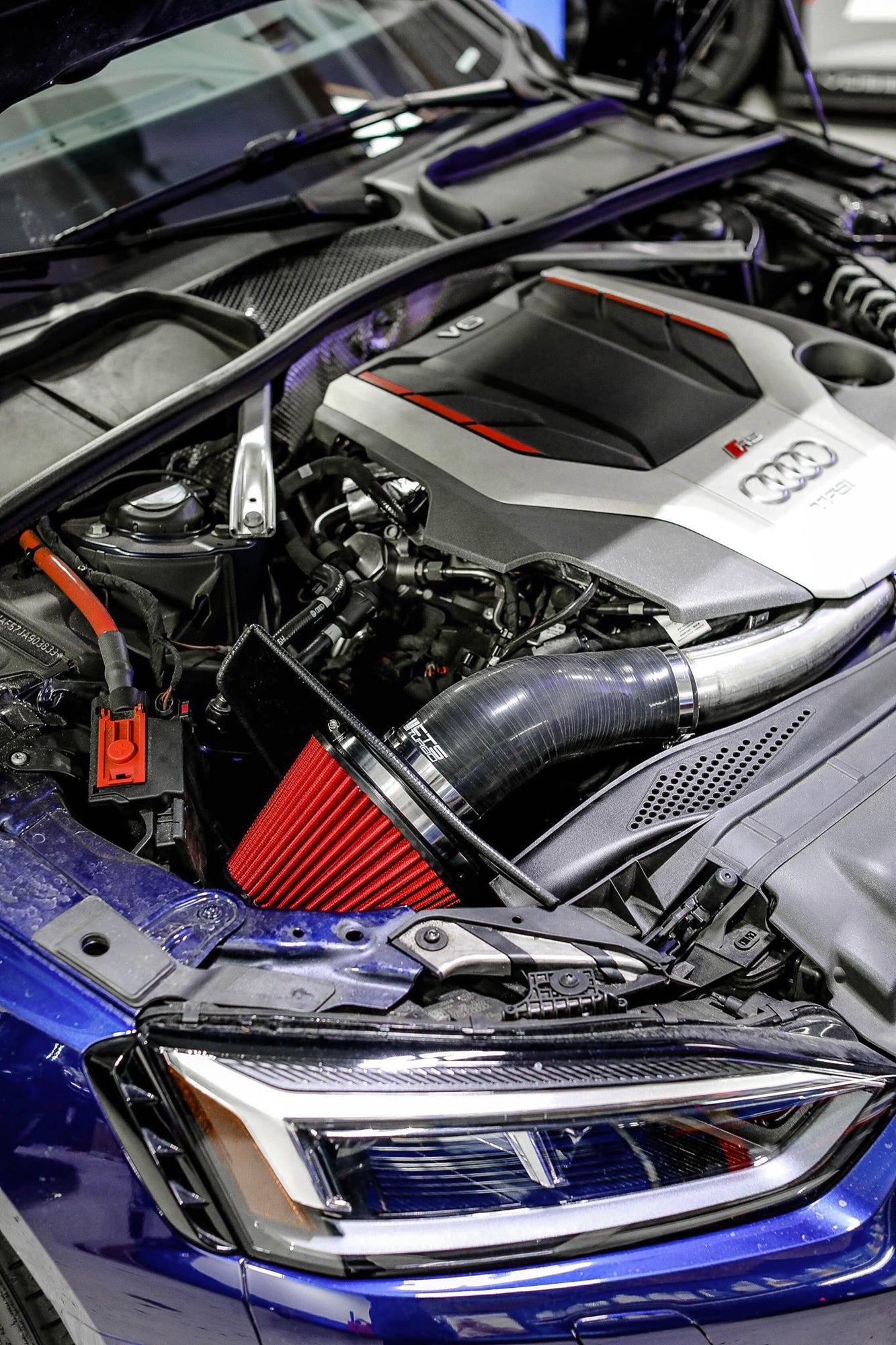 CTS TURBO B9 AUDI A4; AllRoad; A5; S4; S5; RS4 HIGH-FLOW INTAKE (6" Velocity Stack) CTS Turbo IT-290R