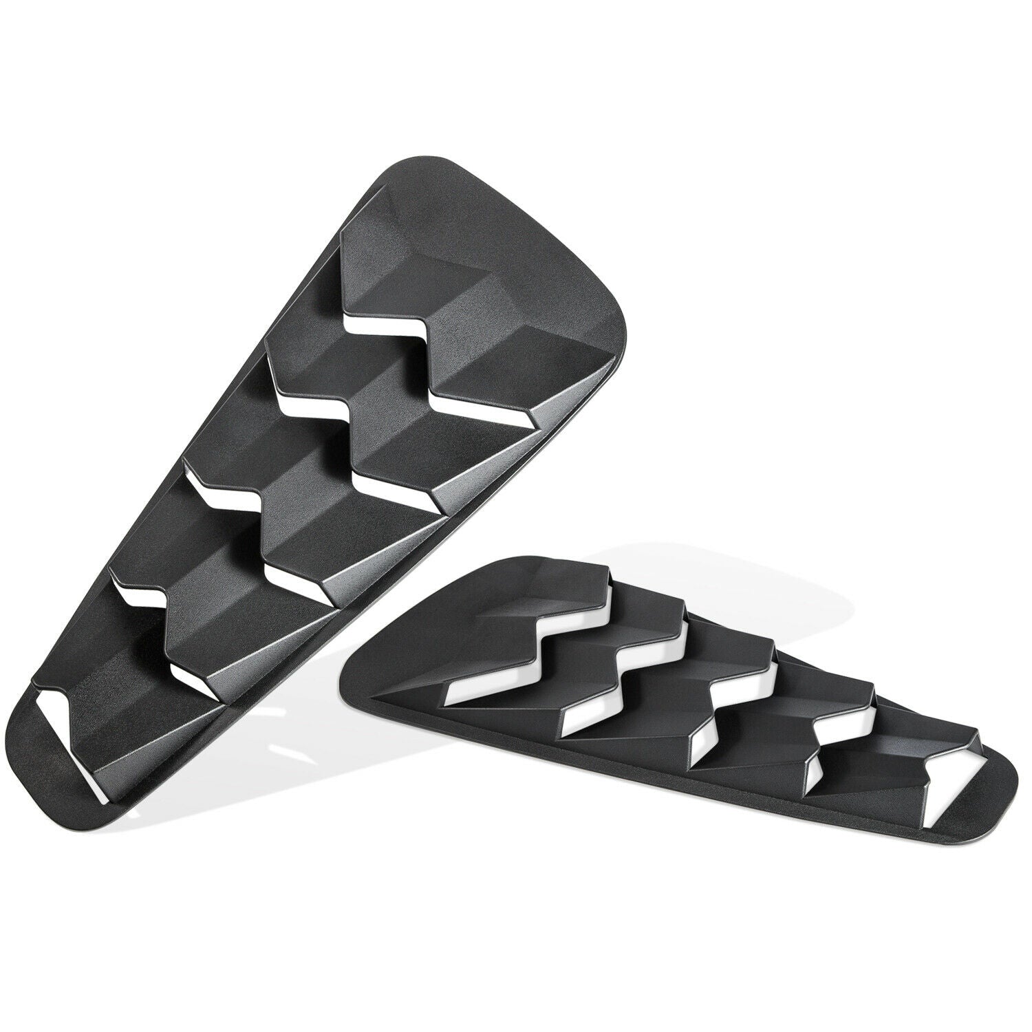 Ford Mustang 2005-2014 Rear & Side Window Louver Sun Shade Cover Vent ABS