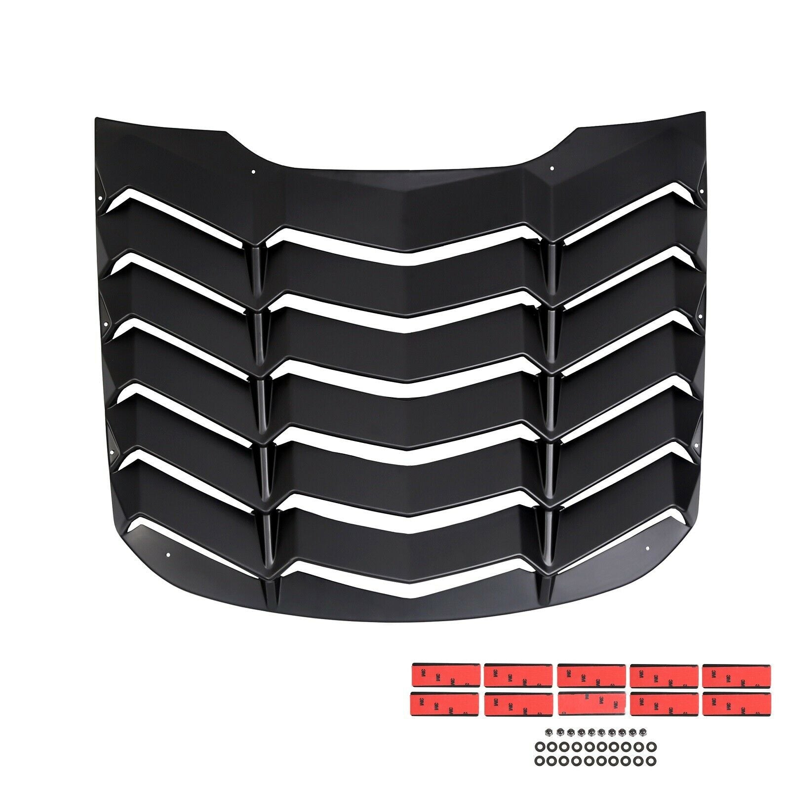 Ford Mustang 2015-2021 Rear Window Louver Cover Sun Shade ABS