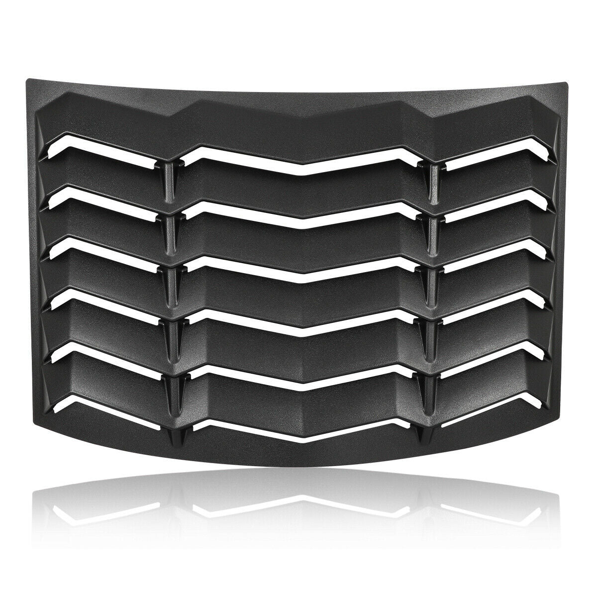 Chevy Camaro 2010-2015 Matte Black Rear & Side Window Louver Sun Shade Cover