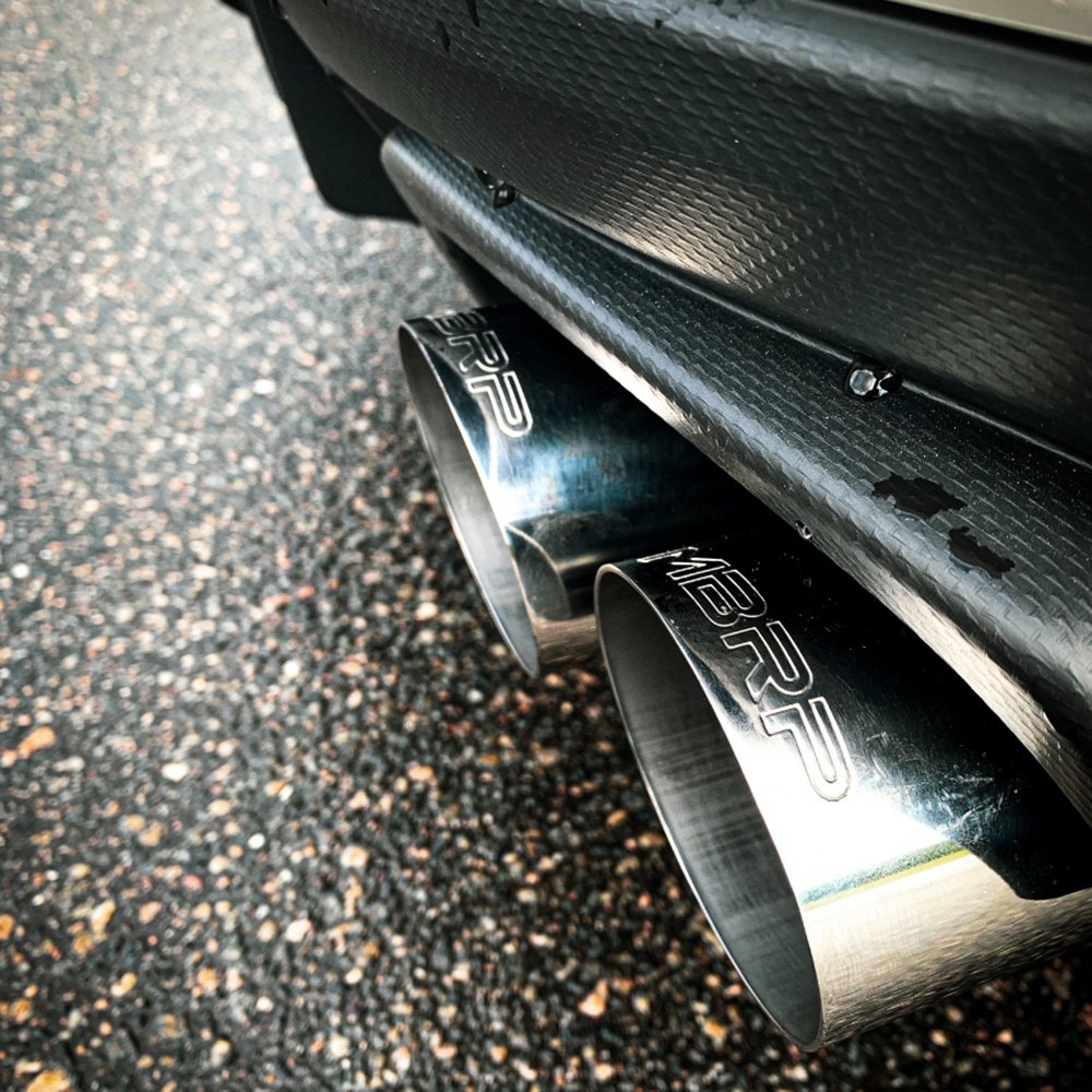 S4801304 MBRP 15-19 Subaru WRX 2.0L/STI 2.5L 2.5in Dual Split Rear Exit w/ 3.5" Tips - T304